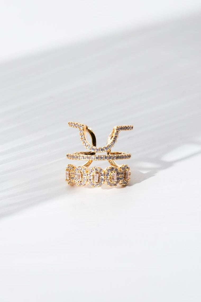 Maila - Empress Nail Ring Gold