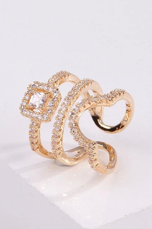 Maila - Olivia Nail Ring Gold